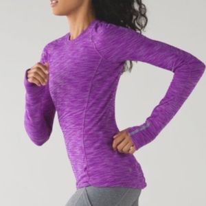 Lululemon Rulu Long Sleeve, Purple, Size 6